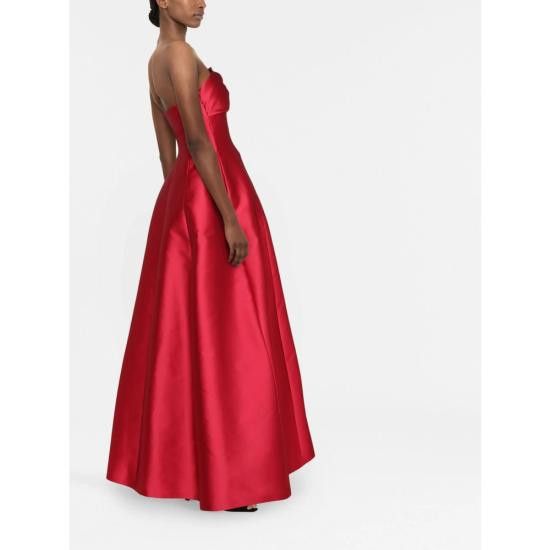 Alberta Ferretti ALBERTA FERRETTI Women Dresses 6625 V0446 116 RED Size S / US 4 / IT 40 - 4 Thumbnail