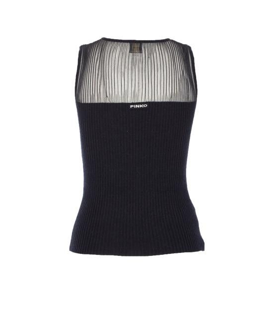 Pinko PINKO Women Tops 104634 A2E7Z99 Black Size S / US 4 / IT 40 - 2 Thumbnail