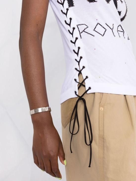 Stella McCartney STELLA MCCARTNEY Women Tops 604196 SPW249000 White Size S / US 4 / IT 40 - 2 Thumbnail