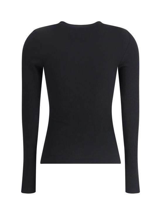 Salvatore Ferragamo SALVATORE FERRAGAMO Women Tops 782752 003 BLACK Size XS / US 0-2 / IT 36-38 - 2 Thumbnail