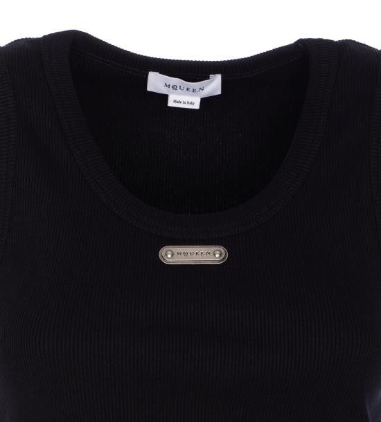 Alexander McQueen ALEXANDER MCQUEEN Women Tops 839507 QLAER1000 Black Size S / US 4 / IT 40 - 4 Thumbnail