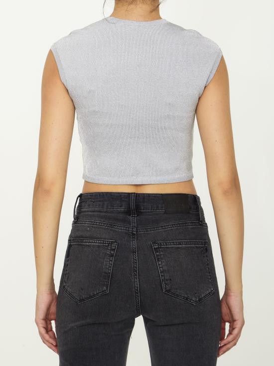 Alexander Wang ALEXANDER WANG Women Tops 4KC3231018 SILVER Size M / US 6-8 / IT 42-44 - 4 Thumbnail