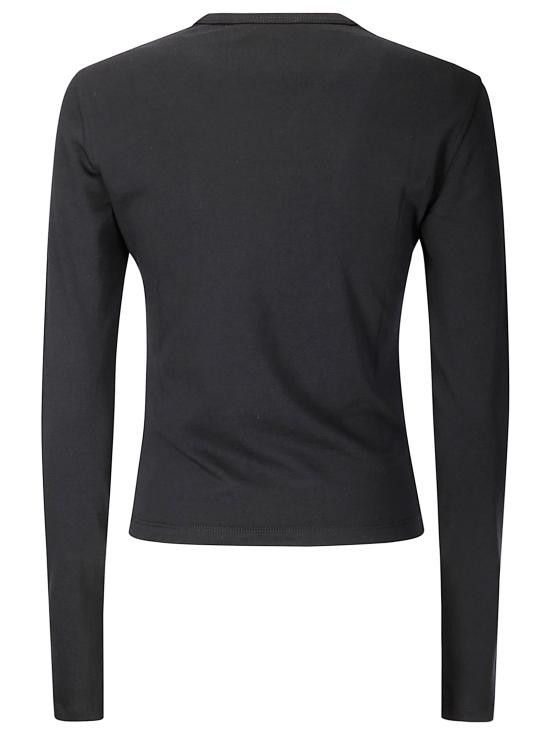 Diesel DIESEL Women Tops A19438 0CLBR 9XX Black Size XS / US 0-2 / IT 36-38 - 2 Thumbnail