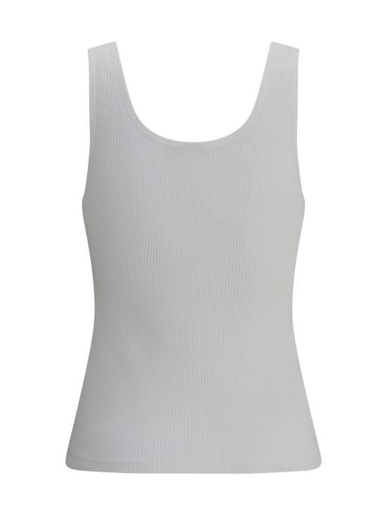 Chloe CHLOE Women Tops CH25AJH12176 101 WHITE Size M / US 6-8 / IT 42-44 - 2 Thumbnail