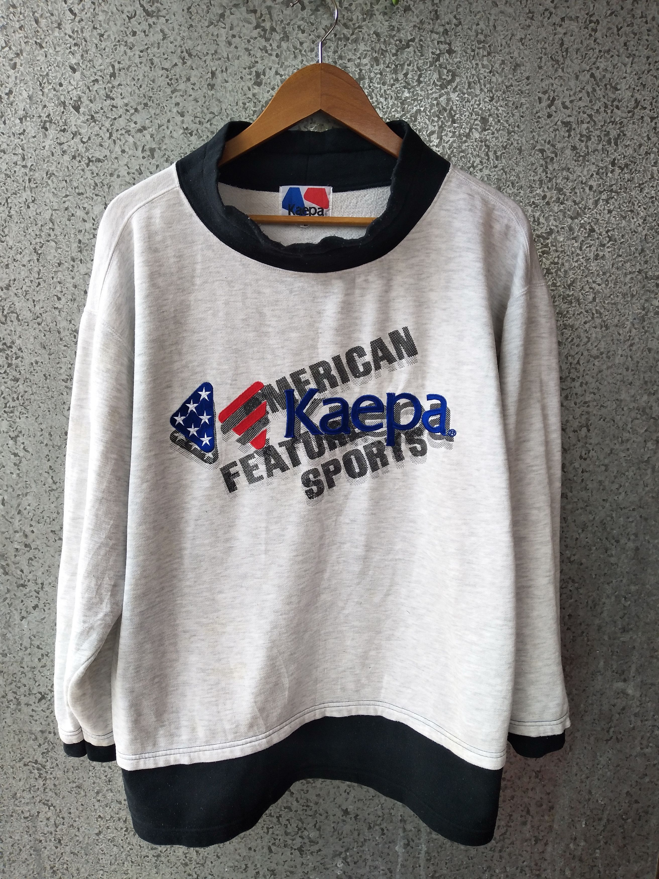 Japanese Brand 🔥 Vintage KAEPA sweatshirt big logo spell out jumper Size US L / EU 52-54 / 3 - 1 Thumbnail
