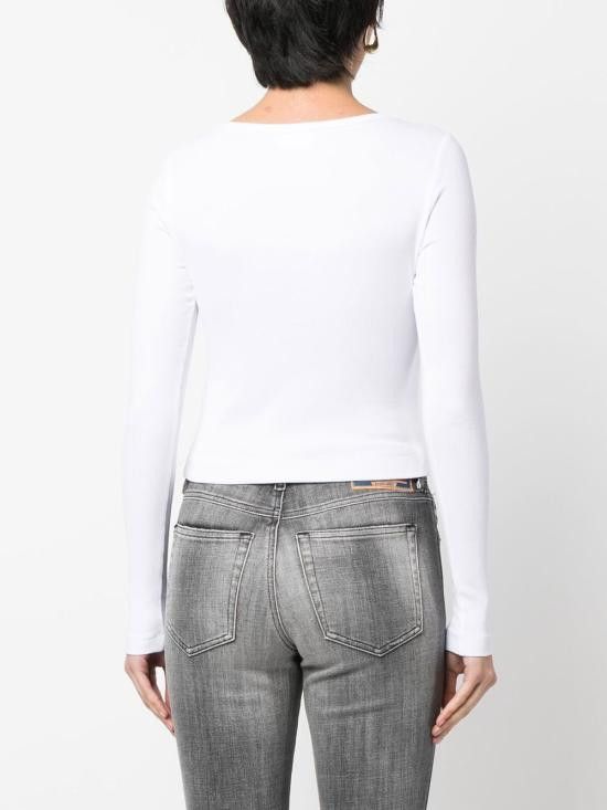 Diesel DIESEL Women Tops A05106 0EJAI100 White Size M / US 6-8 / IT 42-44 - 8 Thumbnail