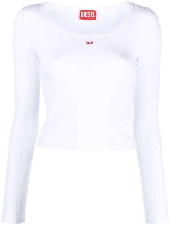 Diesel DIESEL Women Tops A05106 0EJAI100 White Size XS / US 0-2 / IT 36-38 - 6 Thumbnail