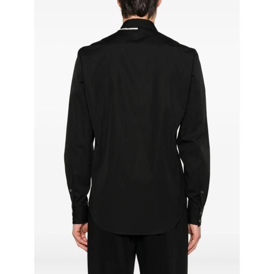 Alexander McQueen ALEXANDER MCQUEEN Men Long Tops 838526 QNAAX 1000 BLACK Size US M / EU 48-50 / 2 - 3 Thumbnail
