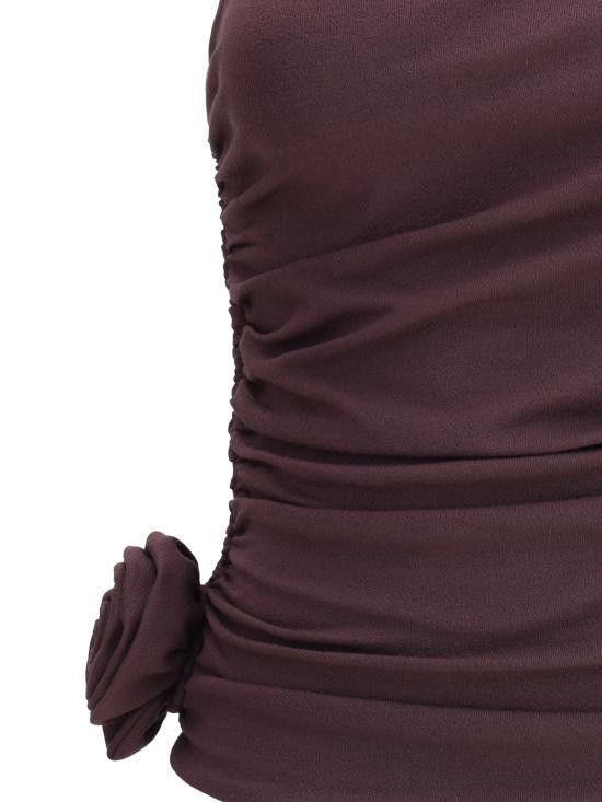 Magda Butrym MAGDA BUTRYM Women Tops 106725 BORDEAUX PURPLE Size S / US 4 / IT 40 - 3 Thumbnail