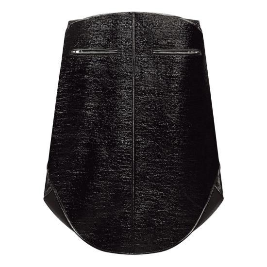 Courreges COURREGES Women Mid Skirts 325CJU303VY 0014 9999 BLACK Size 26" / US 2 / IT 38 - 4 Thumbnail