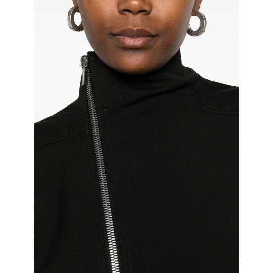 Rick Owens RICK OWENS Women Jackets RP02E4701 WST 09 BLACK Size S / US 4 / IT 40 - 4 Thumbnail
