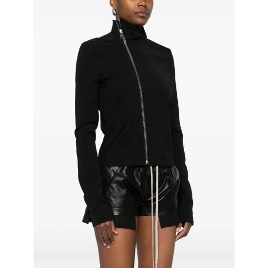 Rick Owens RICK OWENS Women Jackets RP02E4701 WST 09 BLACK Size S / US 4 / IT 40 - 3 Thumbnail