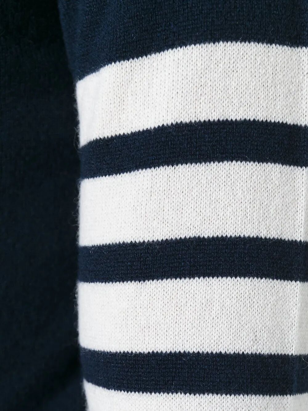 Thom Browne CLASSIC CREWNECK SHORT PULLOVER WITH WHITE 4 BAR STRIPE IN CASHMERE Size US L / EU 52-54 / 3 - 5 Thumbnail
