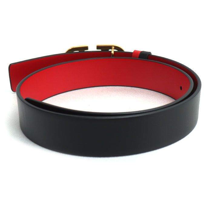 Valentino Valentino Valentino Garavani VLogo Leather Belt Leather Other ZW2T0T15ZFR Size ONE SIZE - 2 Thumbnail