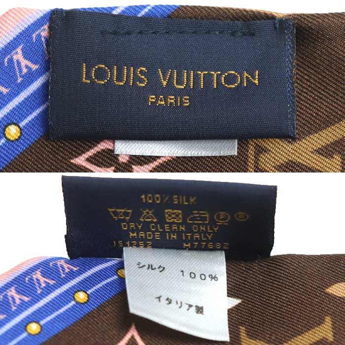 Louis Vuitton Louis Vuitton Louis Vuitton Bandou BB Flowers Forever Silk Scarf Others Scarf M77682 DUTY FREE for USA Size ONE SIZE - 5 Thumbnail