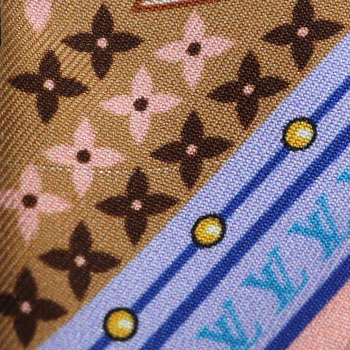 Louis Vuitton Louis Vuitton Louis Vuitton Bandou BB Flowers Forever Silk Scarf Others Scarf M77682 DUTY FREE for USA Size ONE SIZE - 3 Thumbnail