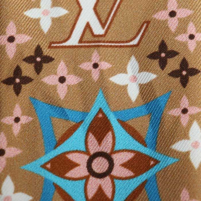 Louis Vuitton Louis Vuitton Louis Vuitton Bandou BB Flowers Forever Silk Scarf Others Scarf M77682 DUTY FREE for USA Size ONE SIZE - 4 Thumbnail