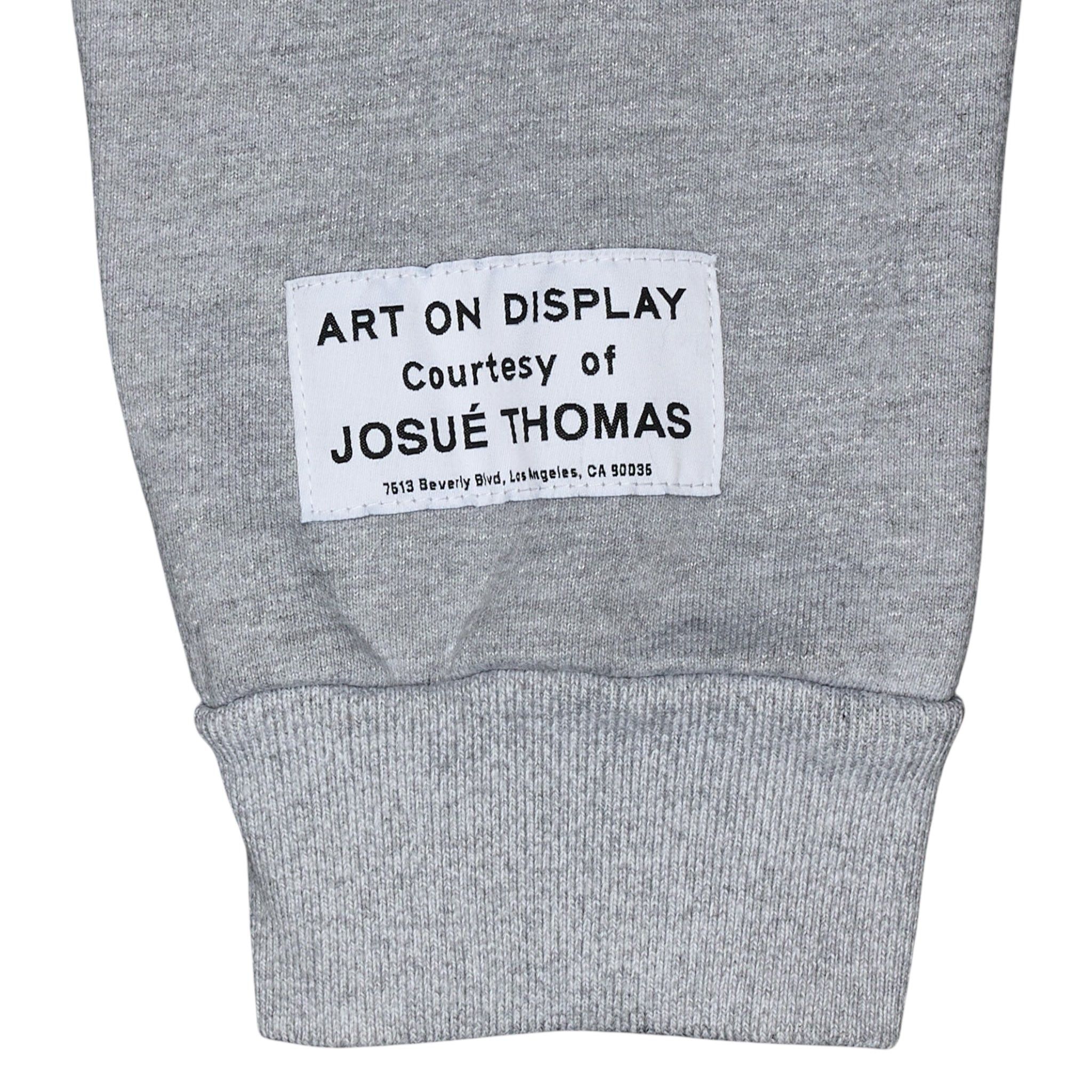 Gallery Department Boxing Merch Zip Up Hooded Sweatshirt Gre