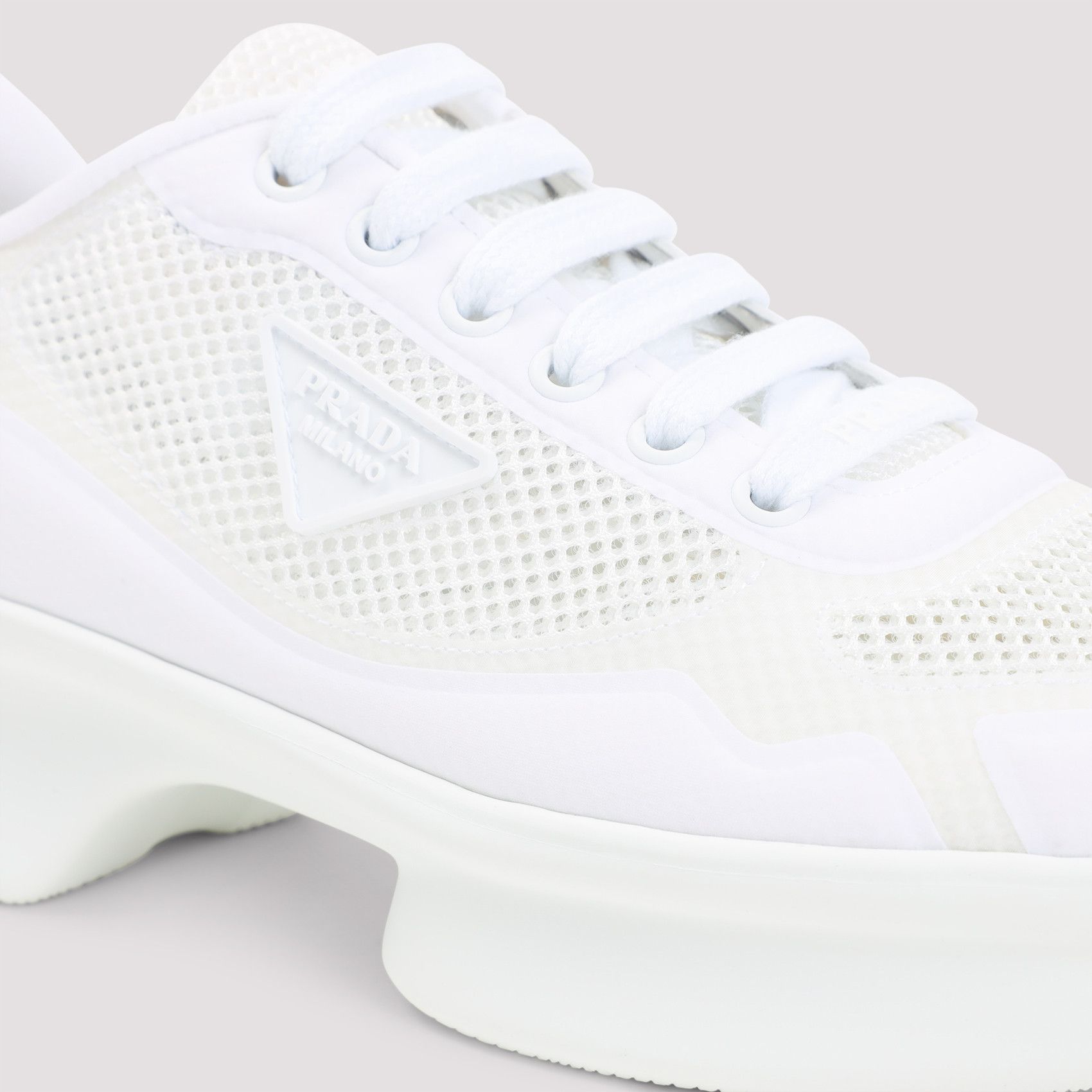 Prada Prads Wavy Sneakers Size US 8.5 / IT 38.5 - 4 Thumbnail