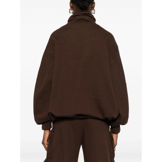 The Attico THE ATTICO Women Jackets 251WCB00091 JJF007AA 204 BROWN Size XS / US 0-2 / IT 36-38 - 4 Thumbnail