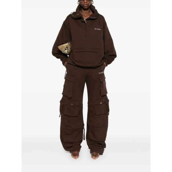 The Attico THE ATTICO Women Jackets 251WCB00091 JJF007AA 204 BROWN Size S / US 4 / IT 40 - 2 Thumbnail