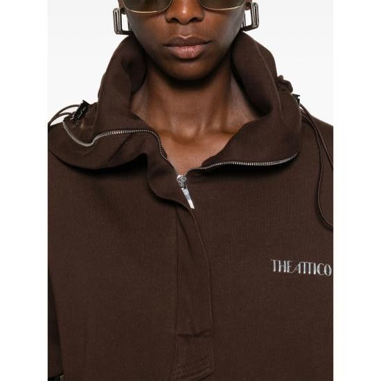 The Attico THE ATTICO Women Jackets 251WCB00091 JJF007AA 204 BROWN Size S / US 4 / IT 40 - 5 Thumbnail