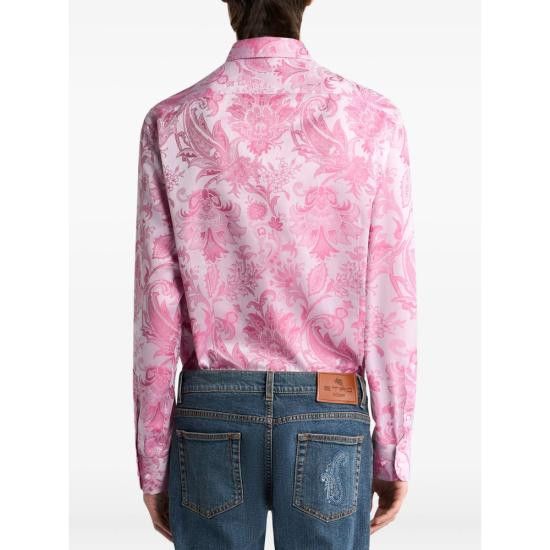 Etro ETRO Men Long Tops 99TJ589 MRIB0001 F0158 PINK Size US M / EU 48-50 / 2 - 5 Thumbnail