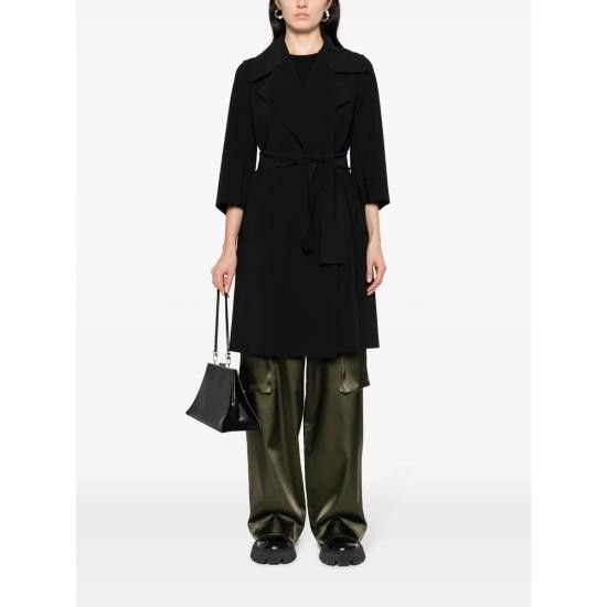 Chiara Boni CHIARA BONI Women Coats SAVERIA 37 BLACK Size S / US 4 / IT 40 - 3 Thumbnail