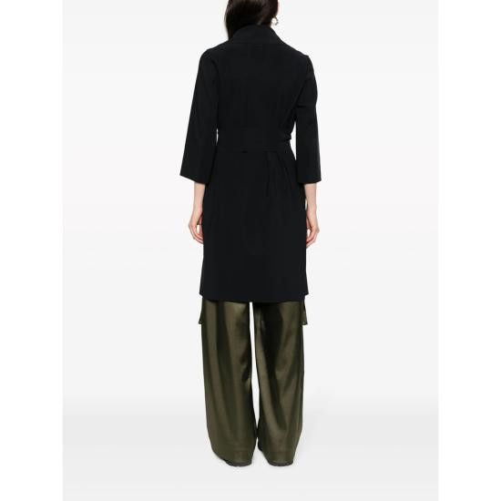 Chiara Boni CHIARA BONI Women Coats SAVERIA 37 BLACK Size M / US 6-8 / IT 42-44 - 4 Thumbnail