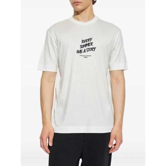 Emporio Armani EMPORIO ARMANI Men T-Shirts AF18312 EM003649 U0003 WHITE Size US L / EU 52-54 / 3 - 3 Thumbnail