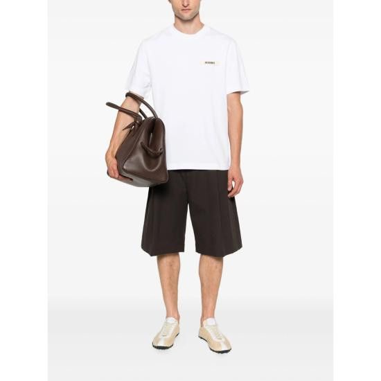Jacquemus JACQUEMUS Men T-Shirts TSM00133 AJ00226 100 WHITE Size US XXS / EU 40 - 3 Thumbnail