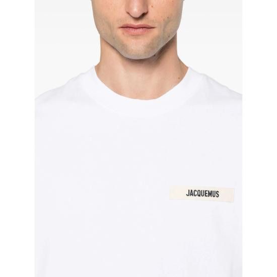 Jacquemus JACQUEMUS Men T-Shirts TSM00133 AJ00226 100 WHITE Size US XXL / EU 58 / 5 - 4 Thumbnail