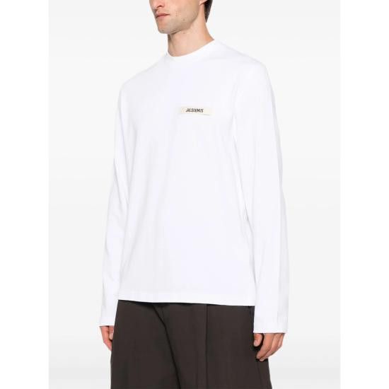 JACQUEMUS Men T-Shirts TSM00570 AJ00226 100 WHITE