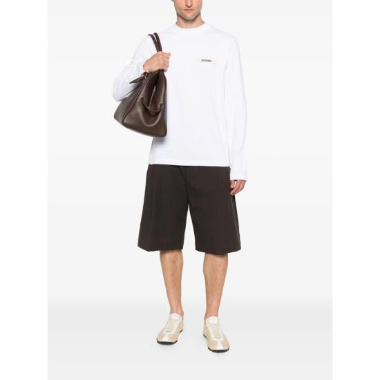 JACQUEMUS Men T-Shirts TSM00570 AJ00226 100 WHITE
