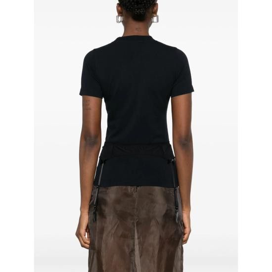 Balenciaga BALENCIAGA Women Tops 828869 TNVB2 1083 BLUE Size S / US 4 / IT 40 - 3 Thumbnail