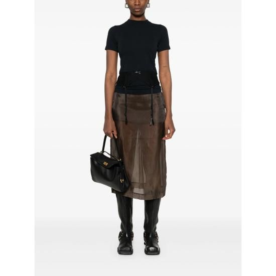 Tシャツ・カットソー BALENCIAGA Women Tops 828869TNVB2 1083 BLACK Tシャツ・カットソー BALENCIAGA Women Tunic Tops