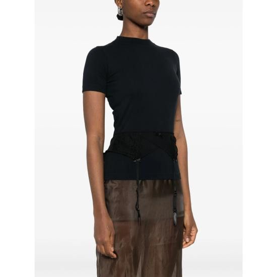 Balenciaga BALENCIAGA Women Tops 828869 TNVB2 1083 BLUE Size M / US 6-8 / IT 42-44 - 4 Thumbnail