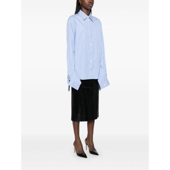 MACH & MACH MACH&MACH Women Shirts R25CC303 BLUE Size XS / US 0-2 / IT 36-38 - 3 Thumbnail