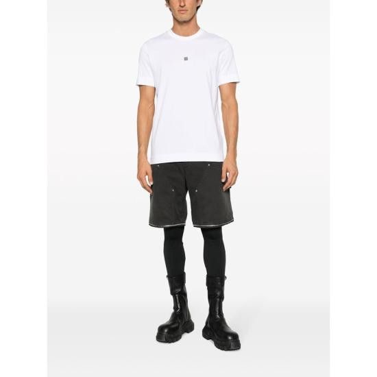 Givenchy GIVENCHY Men T-Shirts BM716G3YCD 100 WHITE Size US S / EU 44-46 / 1 - 2 Thumbnail