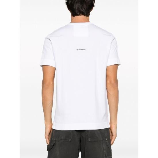 Givenchy GIVENCHY Men T-Shirts BM716G3YCD 100 WHITE Size US S / EU 44-46 / 1 - 3 Thumbnail