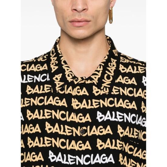 Balenciaga BALENCIAGA Men Long Tops 681812 TRLJ3 1094 BLACK Size US M / EU 48-50 / 2 - 5 Thumbnail