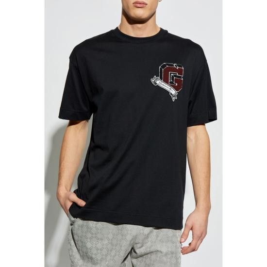 Givenchy GIVENCHY Men T-Shirts BM71MG3YPD 001 BLACK Size US XL / EU 56 / 4 - 4 Thumbnail