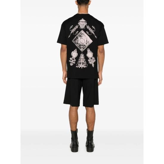 GIVENCHY｜ (BM71MG3YPS 001) Givenchy GIVENCHY Men T-Shirts BM71MG3YPS 001 BLACK | Grailed