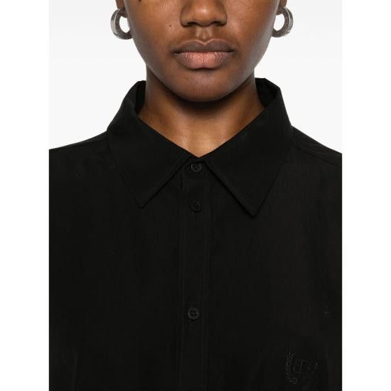 Balenciaga BALENCIAGA Women Shirts 814019 TRO37 1000 BLACK Size M / US 6-8 / IT 42-44 - 2 Thumbnail