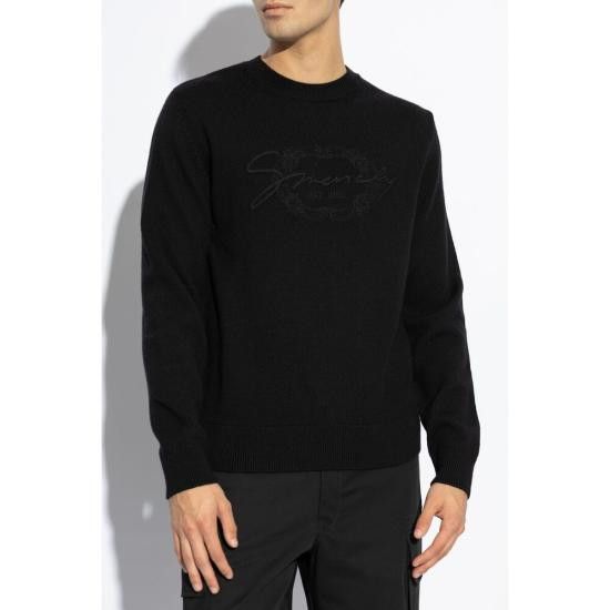 Givenchy GIVENCHY Men Sweatshirts BM90TW4YLC 001 BLACK Size US XL / EU 56 / 4 - 3 Thumbnail