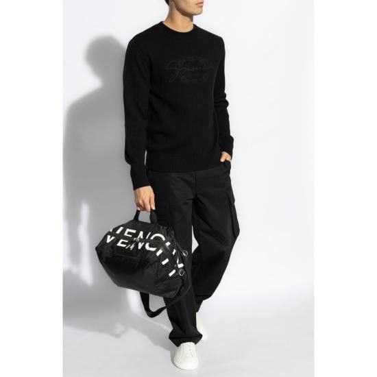 Givenchy GIVENCHY Men Sweatshirts BM90TW4YLC 001 BLACK Size US XL / EU 56 / 4 - 4 Thumbnail