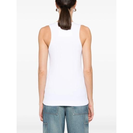 Givenchy GIVENCHY Women Tops BW70CH3YHY 100 WHITE Size S / US 4 / IT 40 - 5 Thumbnail