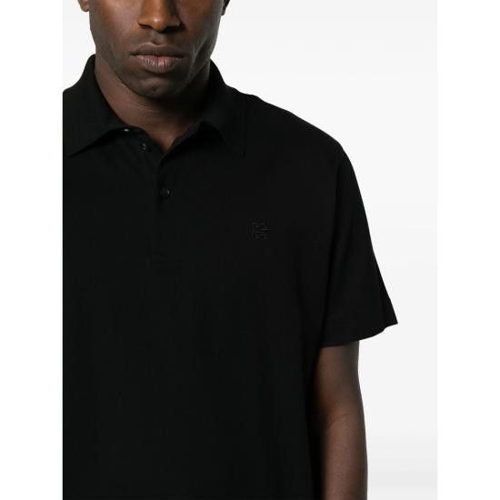 Givenchy GIVENCHY Men Polo Shirts BM71KR3YCD 001 BLACK Size US XL / EU 56 / 4 - 4 Thumbnail