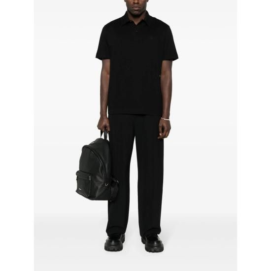 Givenchy GIVENCHY Men Polo Shirts BM71KR3YCD 001 BLACK Size US XL / EU 56 / 4 - 3 Thumbnail