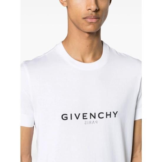 Givenchy GIVENCHY Men T-Shirts BM71653Y6B 100 WHITE Size US S / EU 44-46 / 1 - 3 Thumbnail